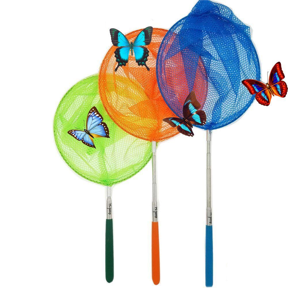 M-jump 34-inch extended telescopic nets for insect catching