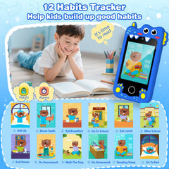 M SANMERSEN Dinosaur Kids Smartphone with 32GB storage for photos and tunes
