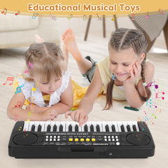 M SANMERSEN Kid Keyboard Piano portable design for home or travel
