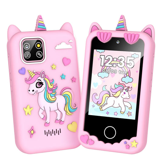 M SANMERSEN kid-friendly phone with 2.8-inch screen for easy navigation