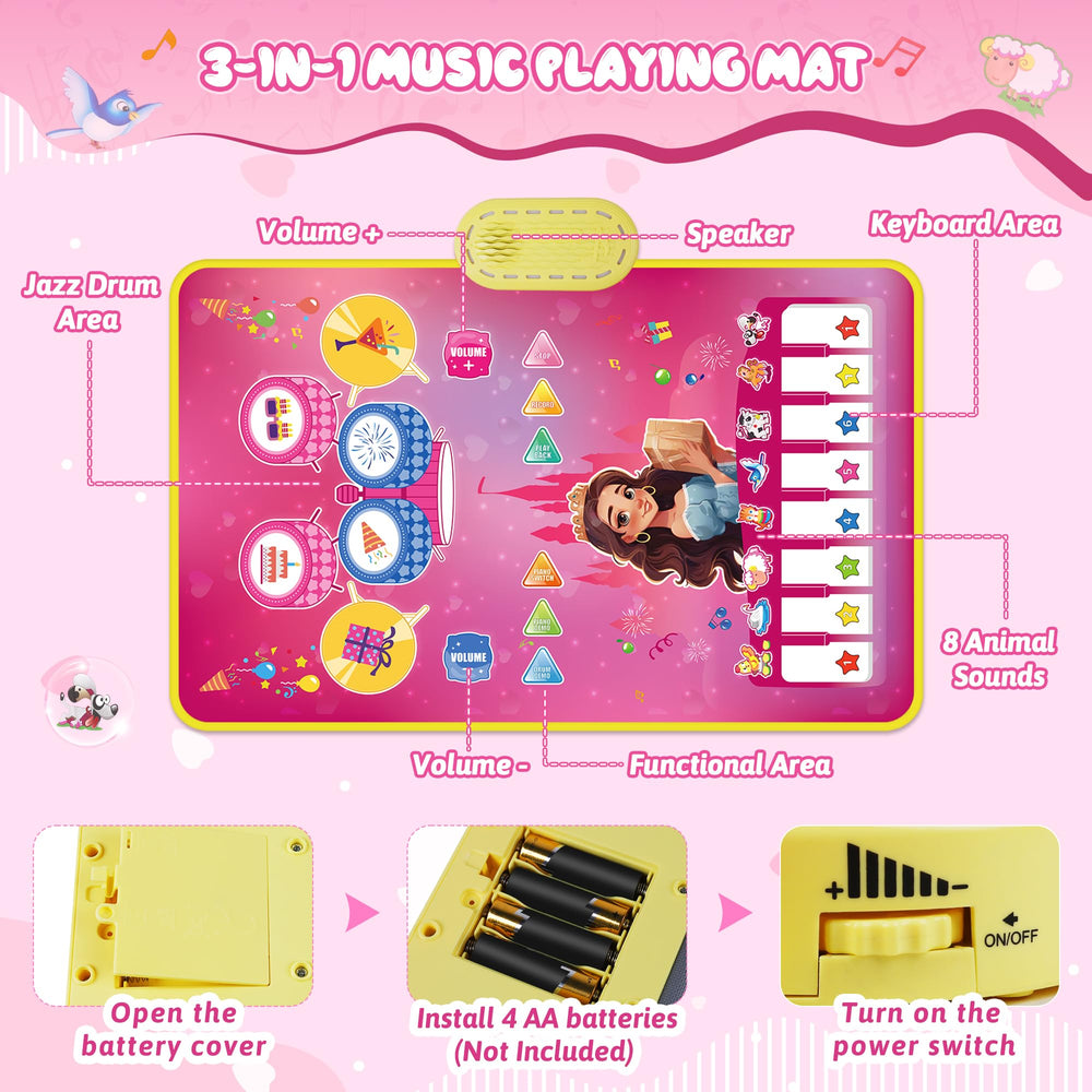 M SANMERSEN Piano Mat uses non-toxic, odor-free materials.