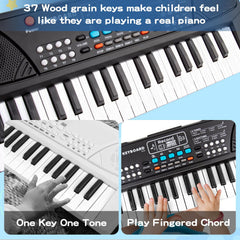 M SANMERSEN record playback function showcased for kids' music ideas.