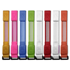 M.best adjustable nylon band fits most wrists comfortably.