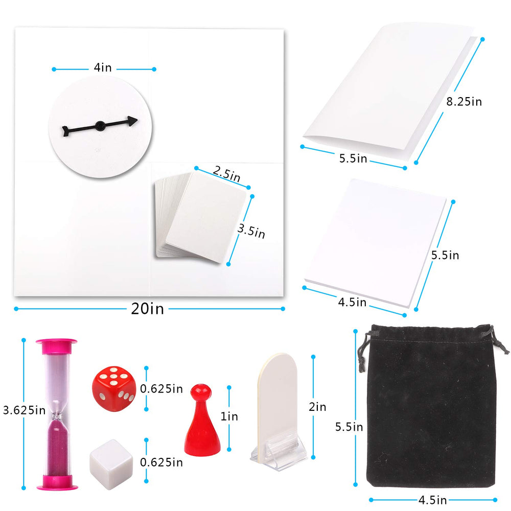 Madanar blank spinner for DIY decision-making and game prompts