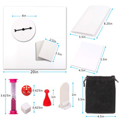 Madanar blank spinner for DIY decision-making and game prompts