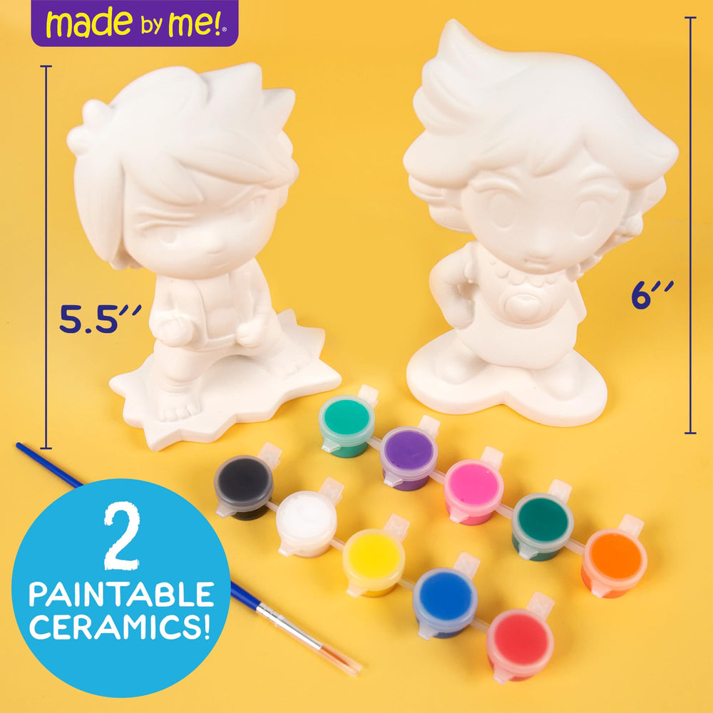 Made By Me paint strips provide ten vivid colors for creative expression.