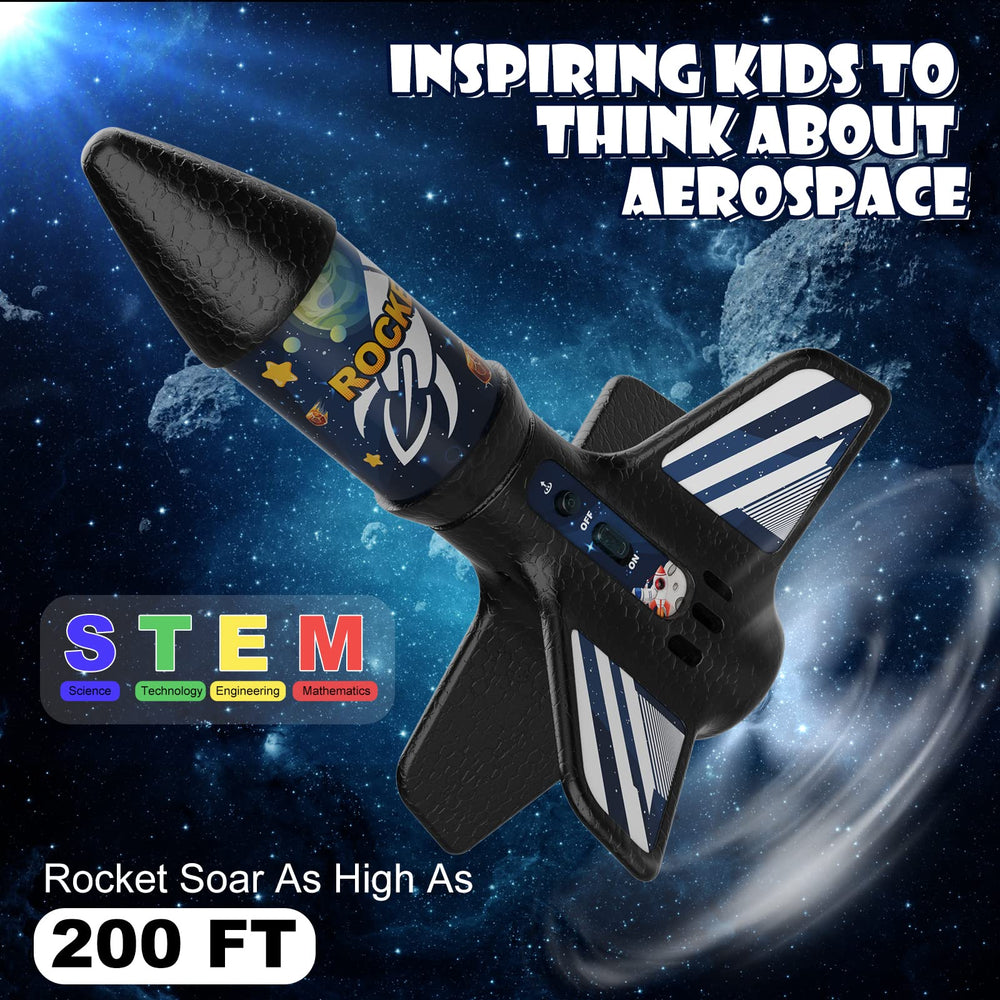 Mafbeanl rechargeable rocket powered by fast lithium battery