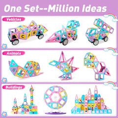 MAGBLOCK durable, child-safe materials ensure long-lasting family fun.