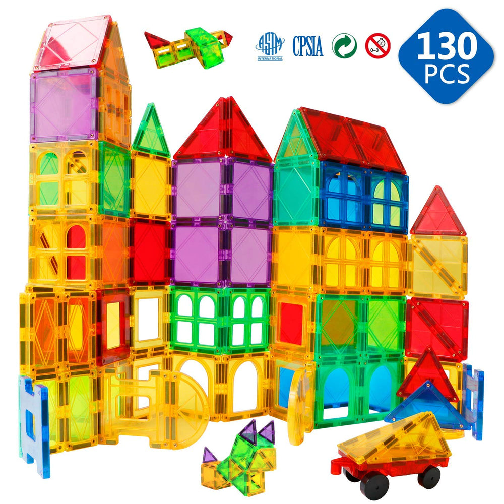 MAGBLOCK imaginative building models foster creativity and spatial reasoning.