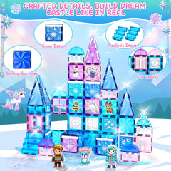 Magbubp magnetic stairs and dome roofs for tall castles