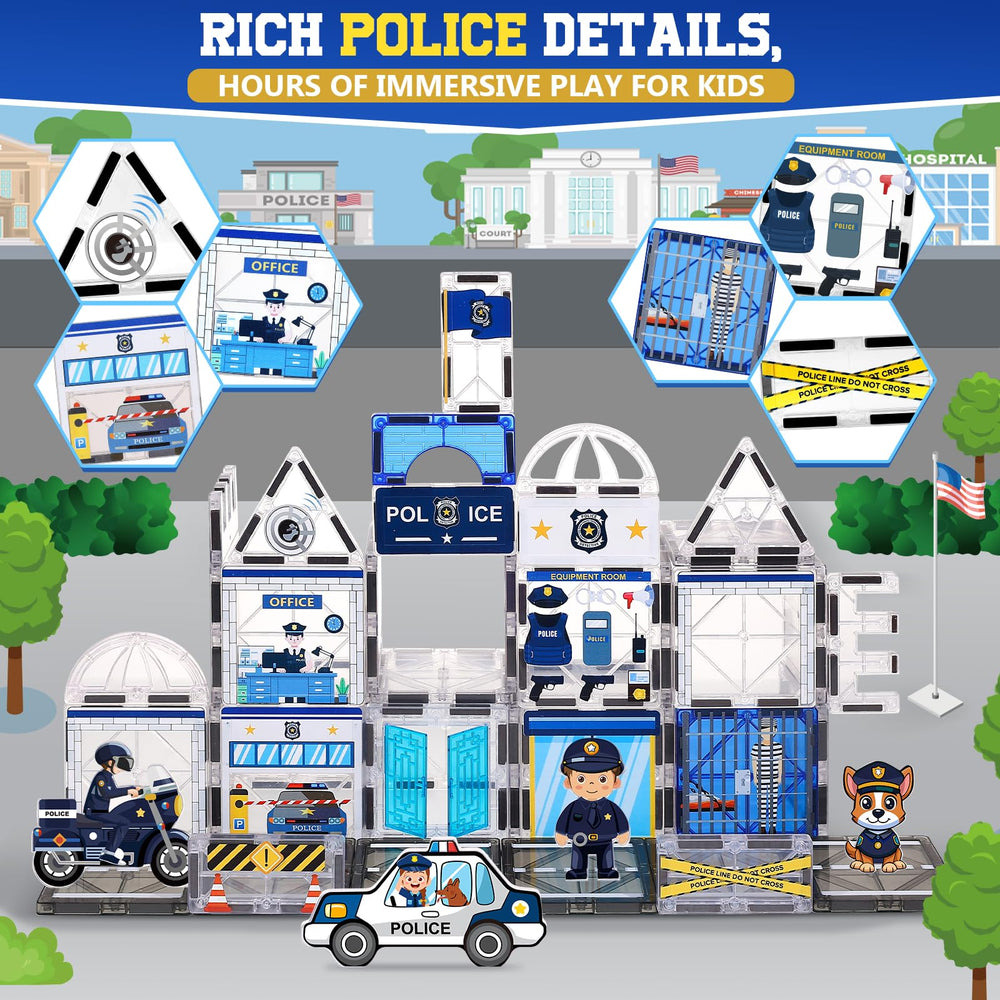 Magbubp police car adds movement and storytelling to every build.