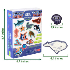 Magdum Sea Animals magnetic playset for kids and families
