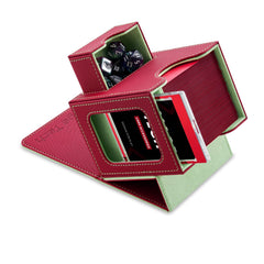 Mage Tech deck box commander display slot highlights the commander card.
