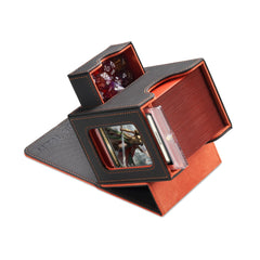 Mage Tech Card Deck Box commander slot for display and protection