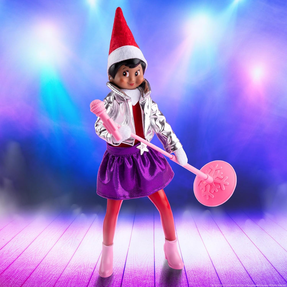 MagiFreez glam jacket and skirt enhance elf stage costumes for festive celebrations