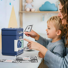 MAGIBX Password Piggy Bank Knob Turn makes opening the bank engaging
