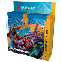 Magic: The Gathering Aetherdrift box topper foil cards for eye-catching display
