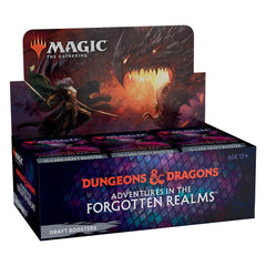 Magic The Gathering AFR booster land card integration supports deck building