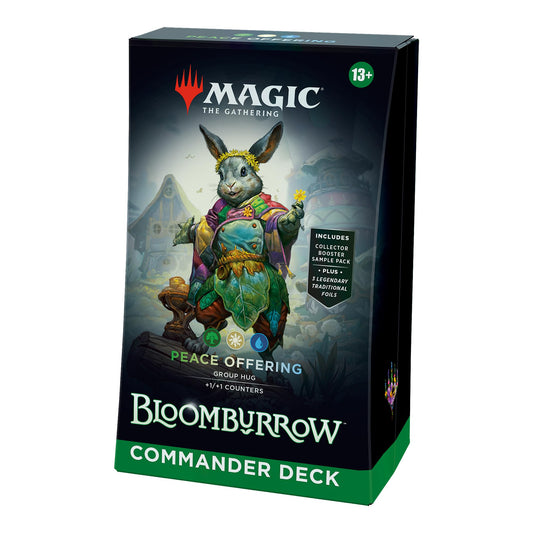 Magic: The Gathering Bloomburrow Peace Offering deck cover, ready-to-play out of the box.