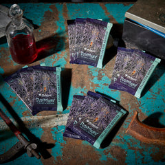 Duskmourn full-art land preview for deck-building aesthetics.