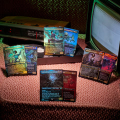 Duskmourn Jump Scare foil cards enable tricky face-down plays.