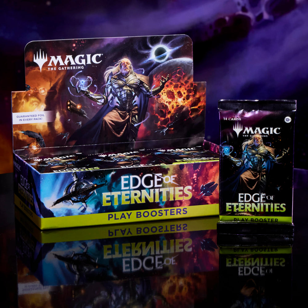 Magic The Gathering Edge of Eternities foil land in pack for value
