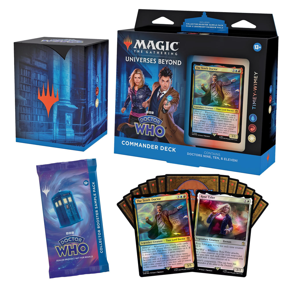 Magic: The Gathering Doctor Who Planechase cards enable dynamic, chaotic play moments