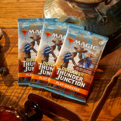 Magic: The Gathering Outlaws of Thunder Junction art card, collectible art piece with display value