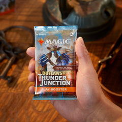 Magic: The Gathering Outlaws of Thunder Junction foil card, adds shine and collectibility to your deck