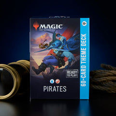 Magic: The Gathering Pirates deck back view showing artwork and card layout