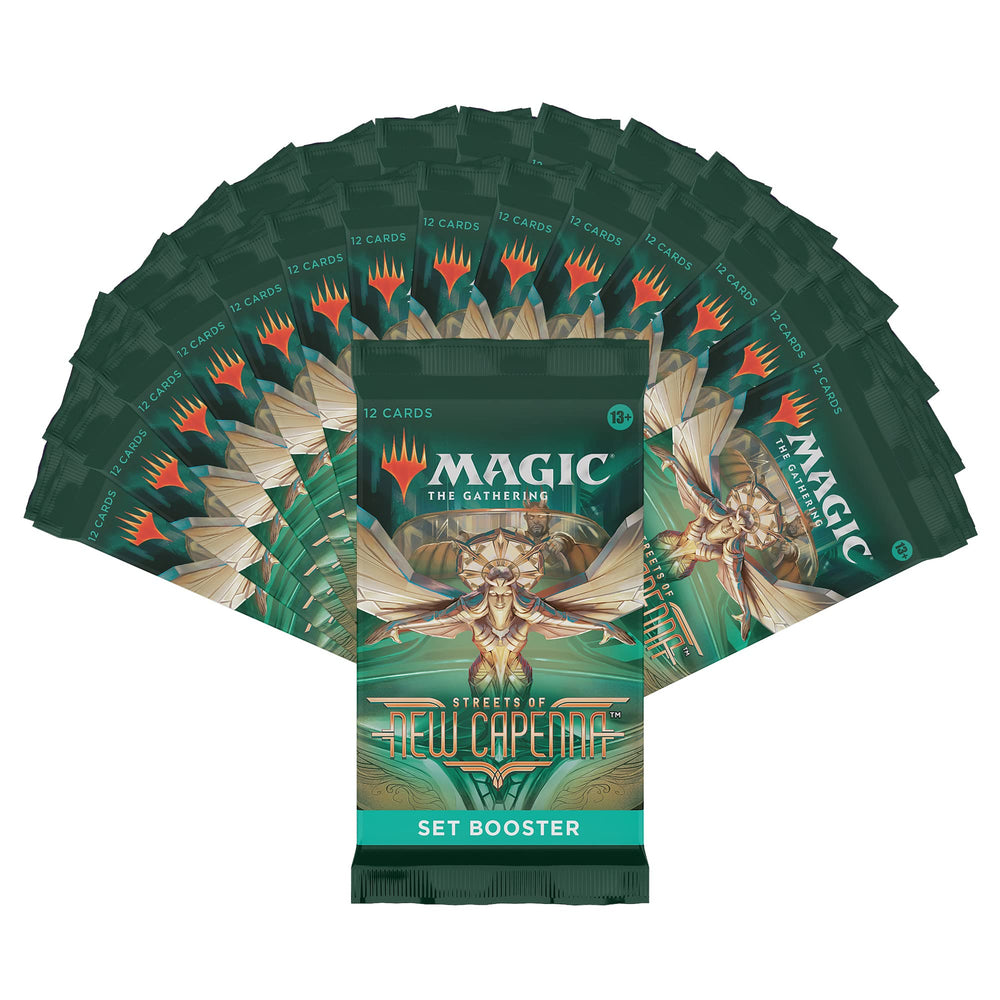 Art Card from Streets of New Capenna displayed in a booster