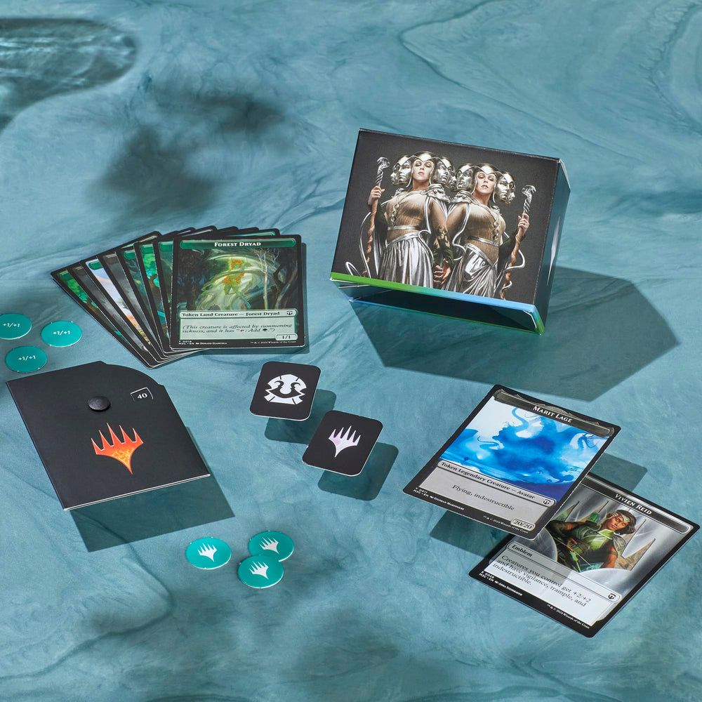 Magic: The Gathering Tricky Terrain life wheel for tracking life totals.