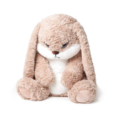 Magic Lion bunny plush ears highlight floppy design for cozy hugs.