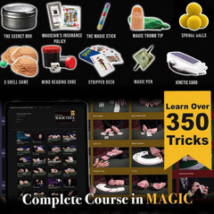 Magic Makers Ultimate Trick Kit kinetic card in action for smooth sleights