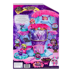 Exclusive Glow Mixling from Magic Mixies adds collectible appeal.