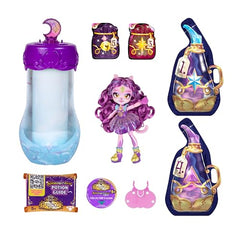 Magic Mixies Pixlings shimmering elixir bubble in blue potion