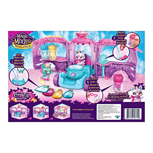 Magic Mixies Potions Truck cauldron-mixing area enhances hands-on potion crafting sessions.