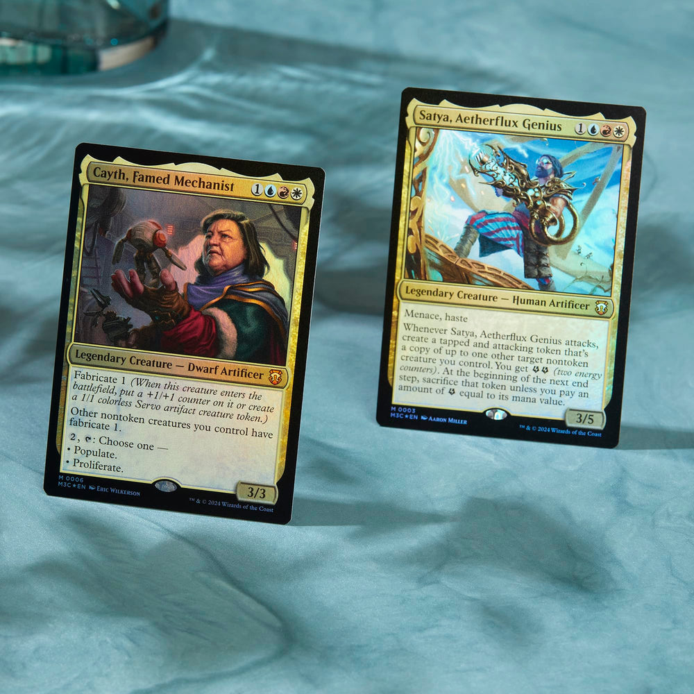 Magic: The Gathering Creative Energy tokens set enables diverse multiplayer gameplay.