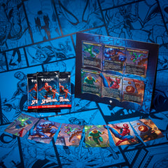Magic: The Gathering Spider-Man borderless scene card 02, dynamic visuals to enhance collection