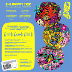 Magic Puzzle Company Drippy Trip artwork detail hides clues for an immersive solve.