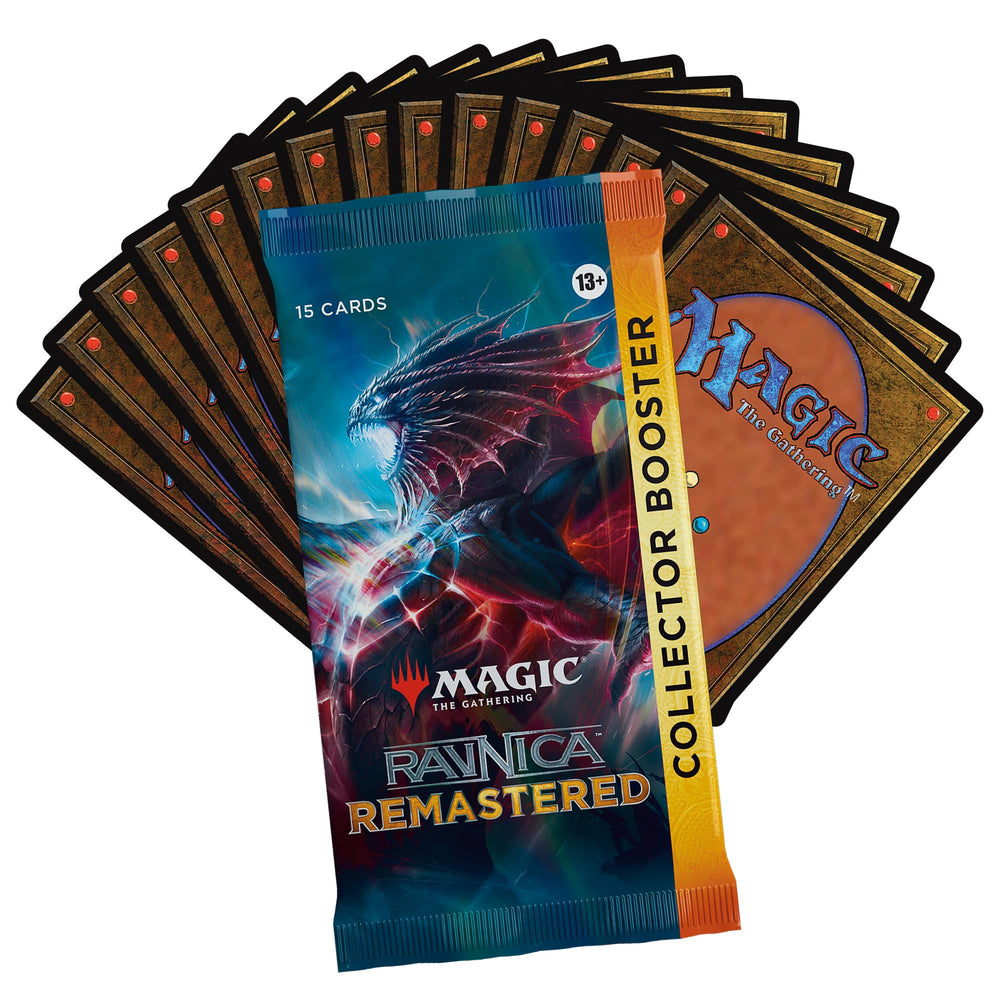 Magic: The Gathering Ravnica Remastered Serialized Retro Card offers a unique chase for collectors.