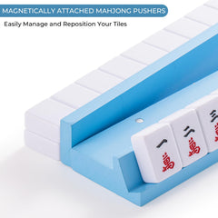 Magic Sewing Machine four-piece mahjong rack set ready for use