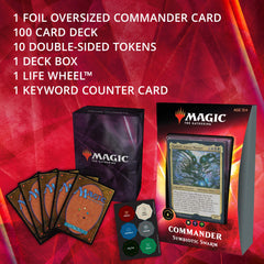 Magic Symbiotic Swarm IKO deck contents: 100 cards for varied strategies and boss battles.