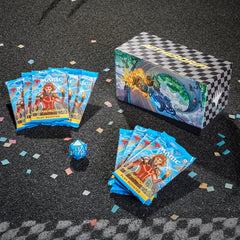 Magic: The Gathering Aetherdrift Bundle lands provides mana-base options for varied decks.