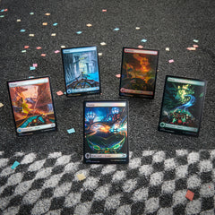 Magic: The Gathering Aetherdrift Bundle reference cards for quick rules checks.