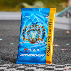 Magic: The Gathering Aetherdrift Collector Booster foils highlight rare finishes and exclusive treatments