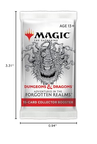 Dungeons & Dragons crossover theme in Magic: The Gathering AFR boosters.