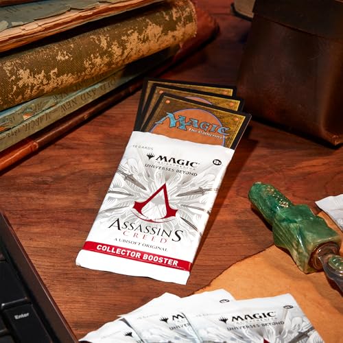 Magic: The Gathering Assassin’s Creed borderless art cards showcase edge-to-edge visuals