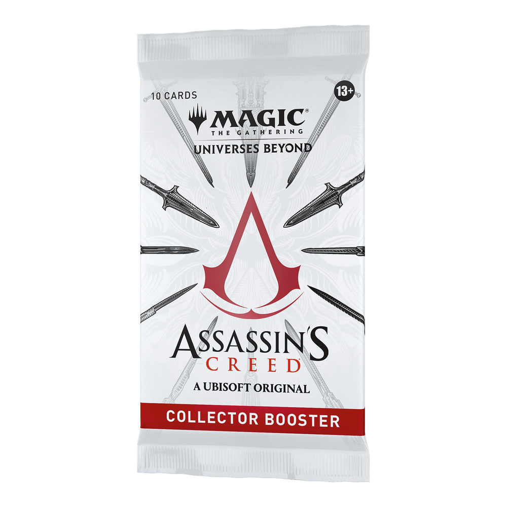 Magic: The Gathering Assassin’s Creed Collector Booster with 10 cards for collectors