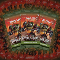 Magic: The Gathering Brothers' War rares and uncommons highlight exciting card discovery.